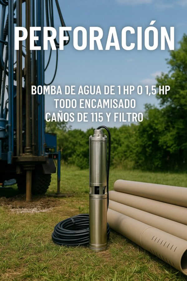 Perforaciones de pozo de agua